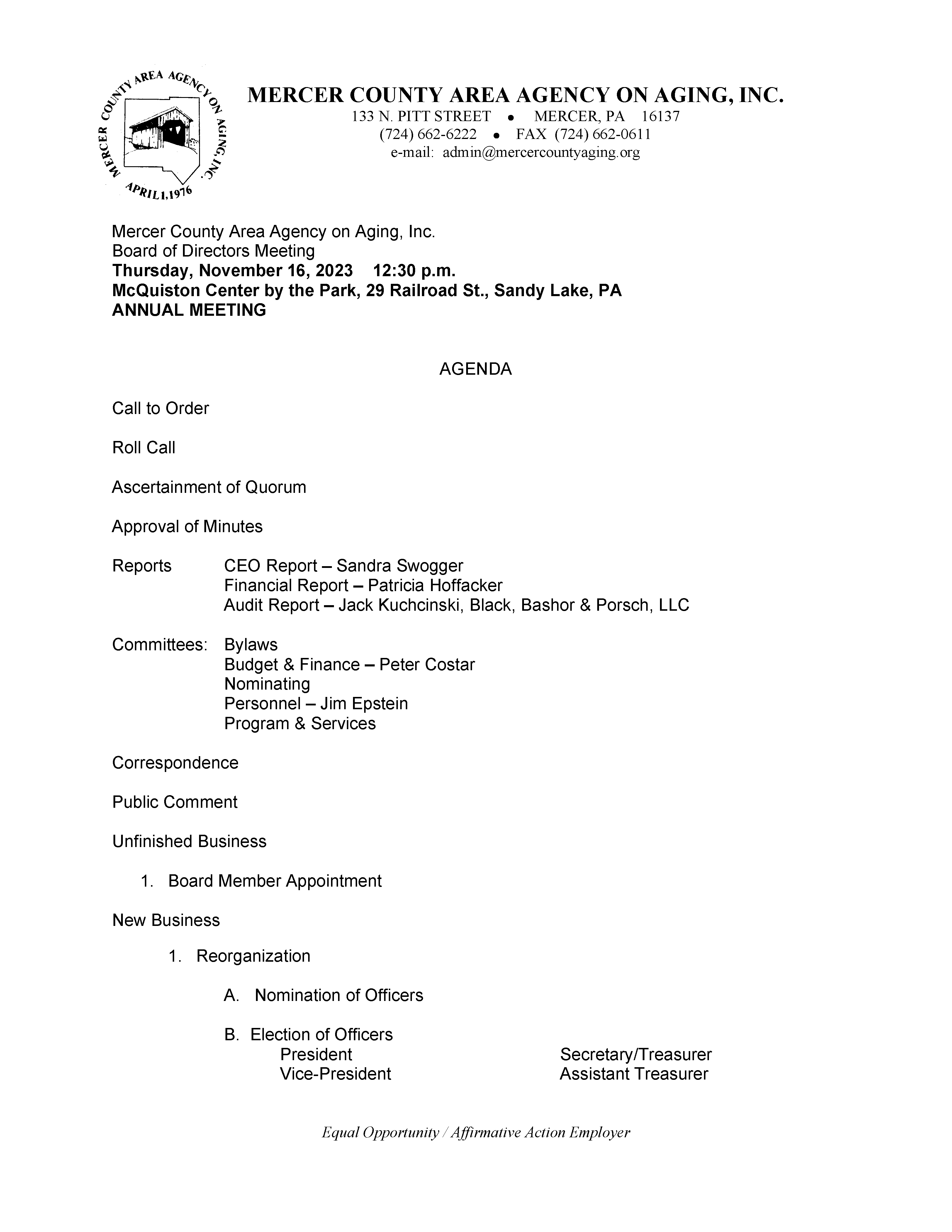11_16_2023_Board_of_Directors_Annual_Meeting_Agenda_Page_1.png